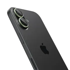 Apple iPhone 16 apsauginis stiklas  SPIGEN OPTIK PRO GLAS.TR ”EZ FIT” CAMERA PROTECTOR 2-PACK
