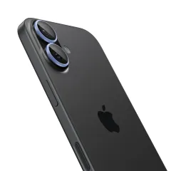 Apple iPhone 16 apsauginis stiklas  SPIGEN OPTIK PRO GLAS.TR ”EZ FIT” CAMERA PROTECTOR 2-PACK