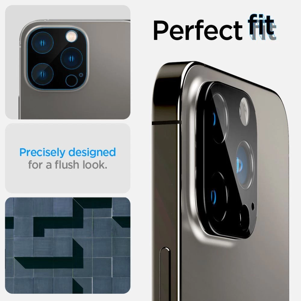Apple iPhone 16 Pro panssarilasi  SPIGEN OPTIK.TR CAMERA PROTECTOR 2-PACK