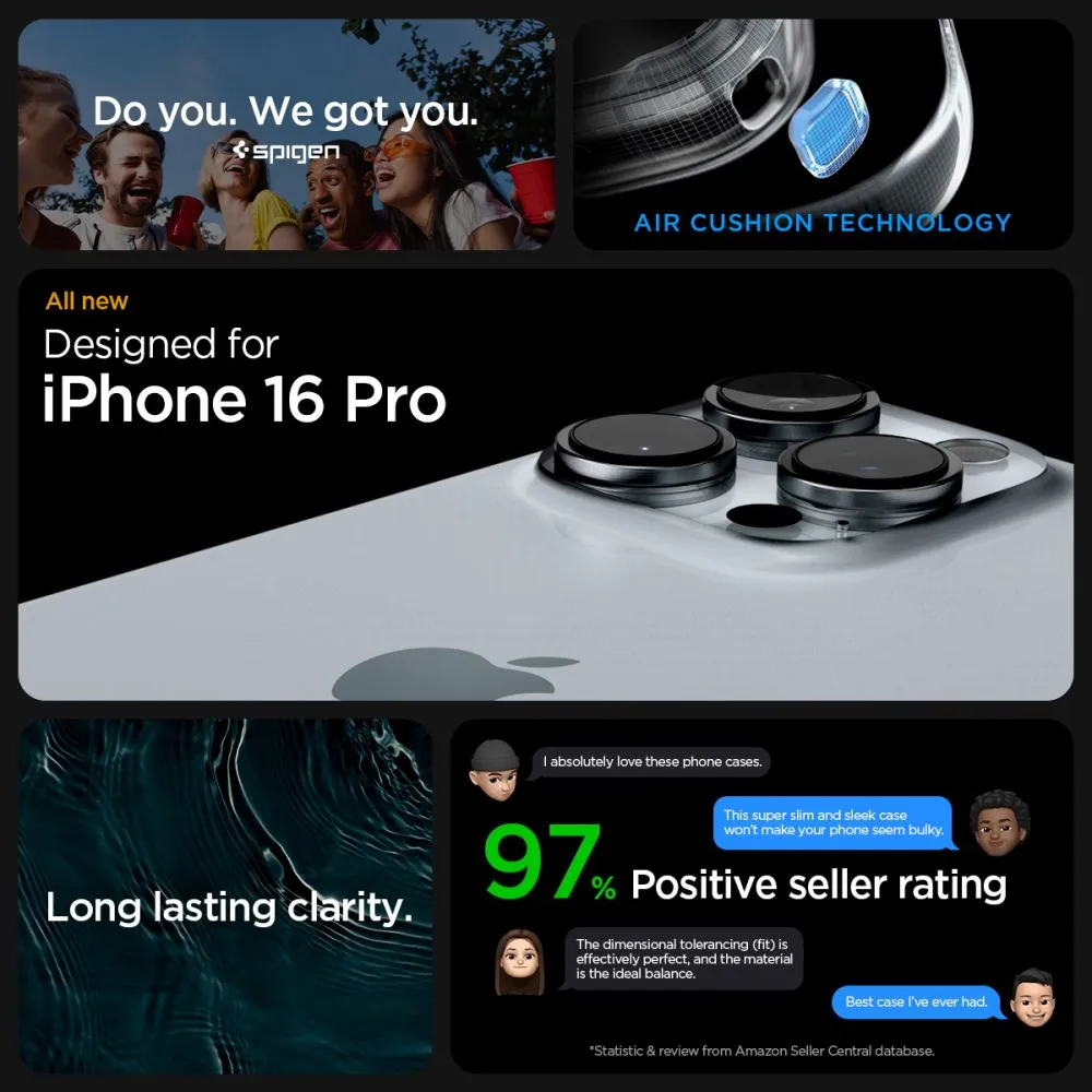 Apple iPhone 16 Pro vāciņš  SPIGEN ULTRA HYBRID