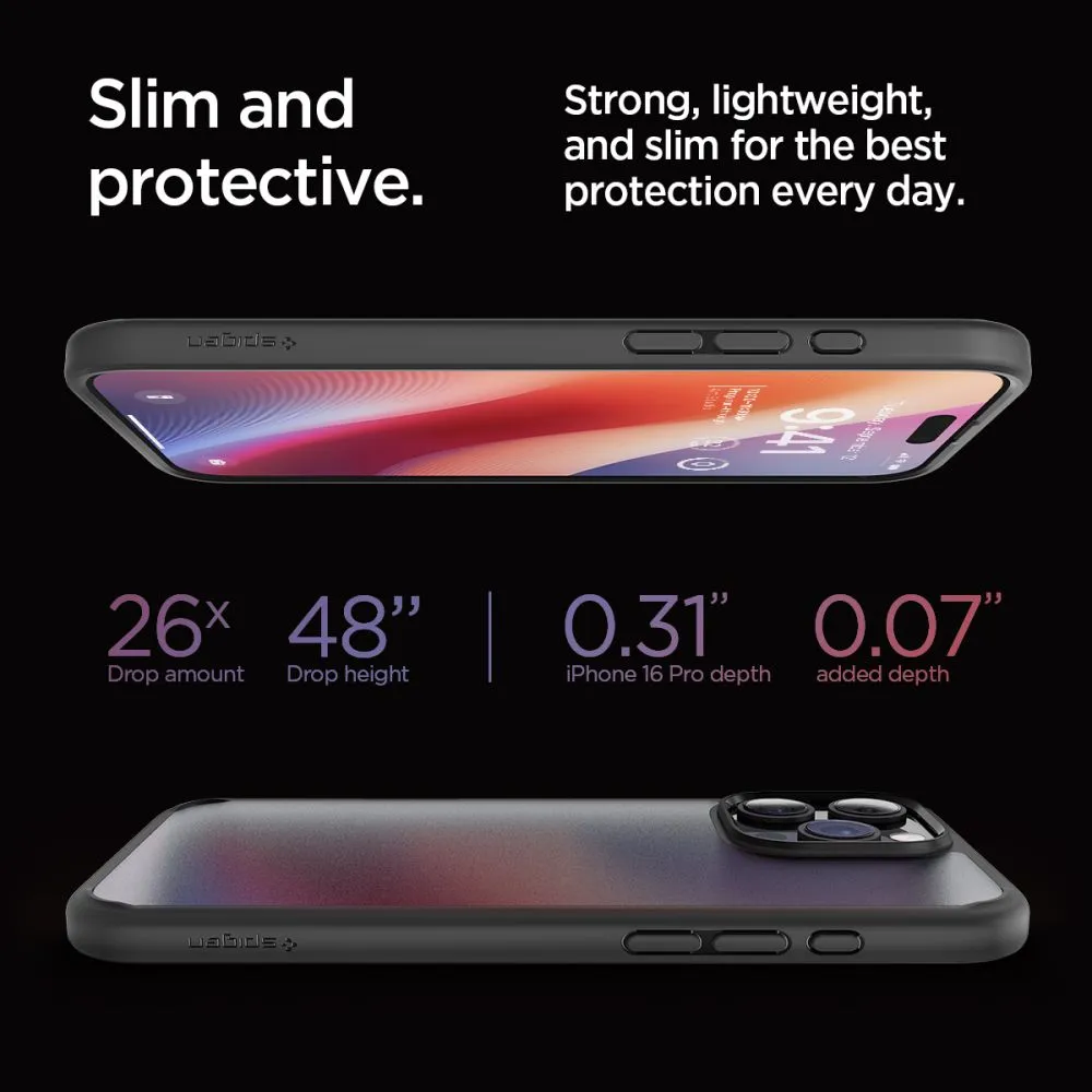 Apple iPhone 16 Pro vāciņš  SPIGEN ULTRA HYBRID