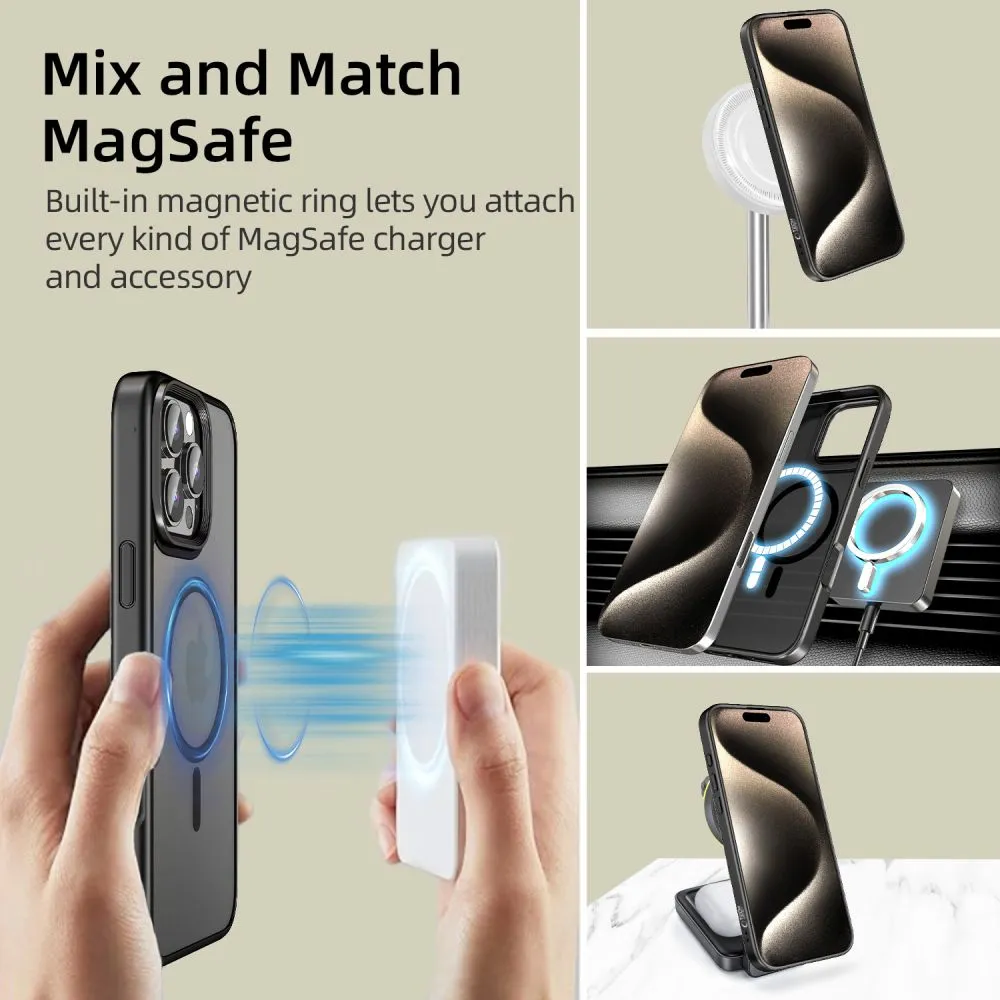 Apple iPhone 16 Pro vāciņš  TECH-PROTECT MAGMAT MAGSAFE