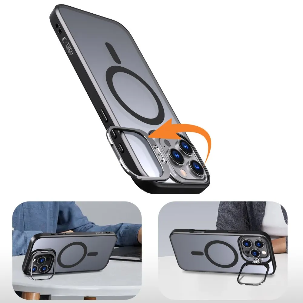 Apple iPhone 16 Pro vāciņš  TECH-PROTECT MAGSTAND MAGSAFE