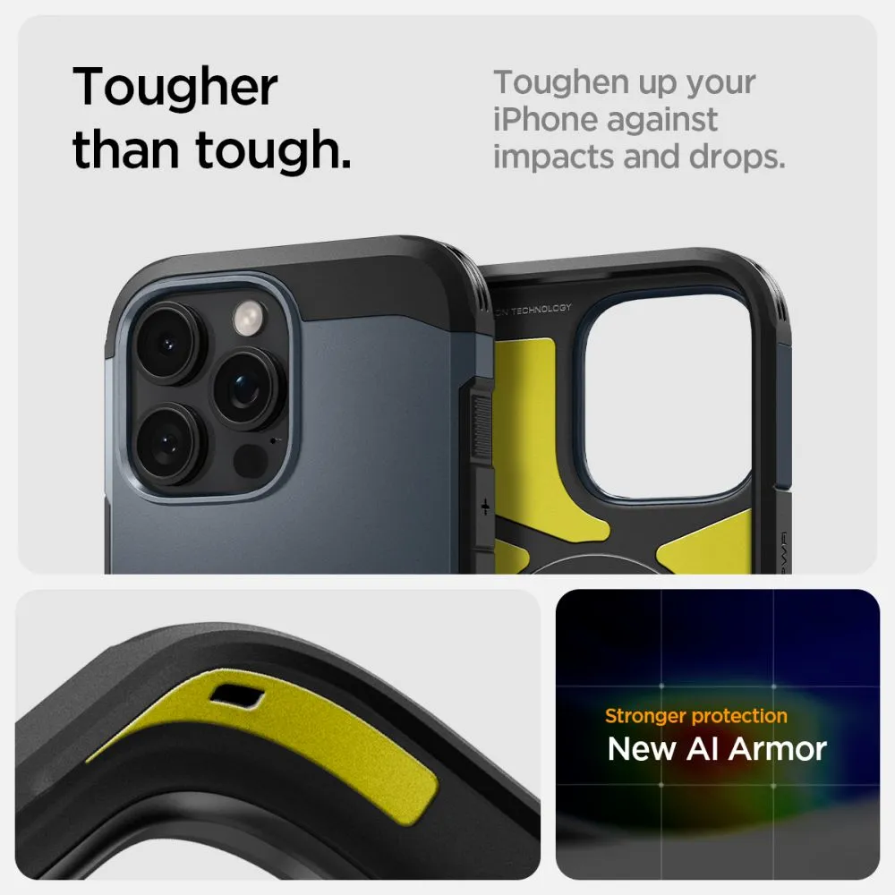 Apple iPhone 16 Pro vāciņš  SPIGEN TOUGH ARMOR MAG MAGSAFE