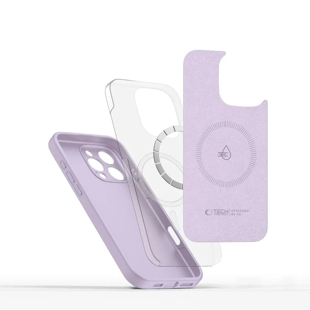 Apple iPhone 16 Pro vāciņš  TECH-PROTECT LIQUID SILICONE MAGSAFE