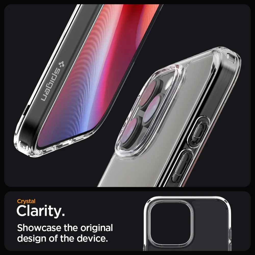 Apple iPhone 16 Pro vāciņš caurspīdīgs SPIGEN ULTRA HYBRID