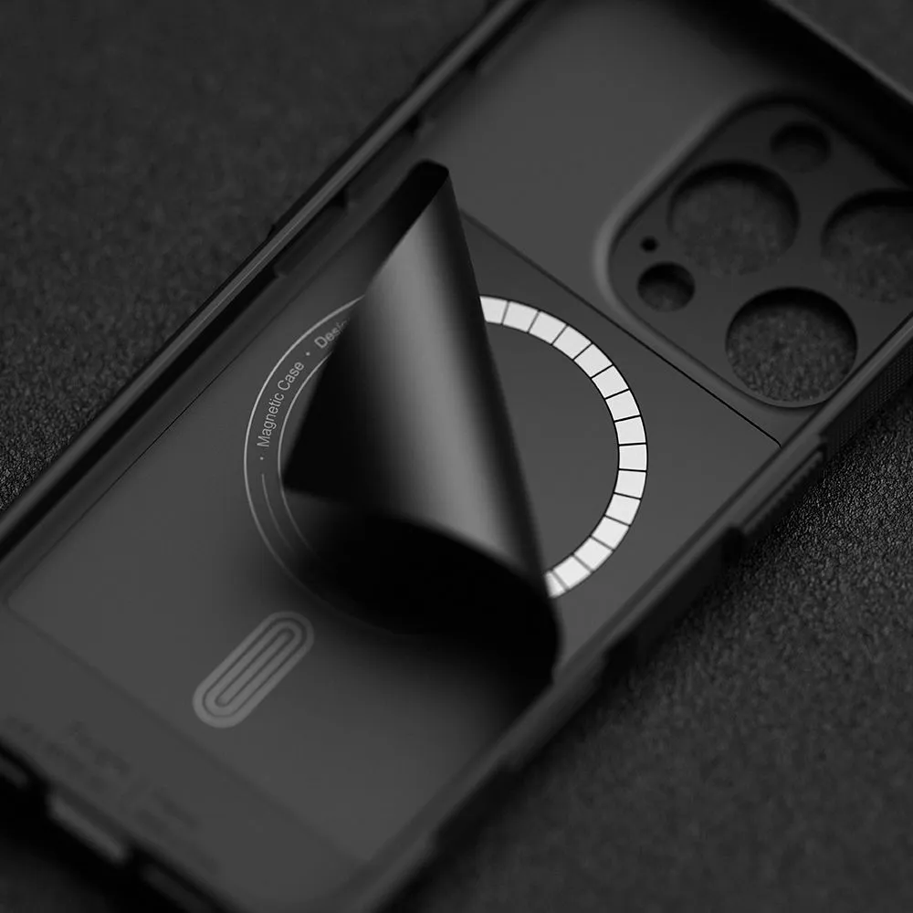 Apple iPhone 16 Pro vāciņš melns RINGKE RUGGED GEAR MAGNETIC MAGSAFE
