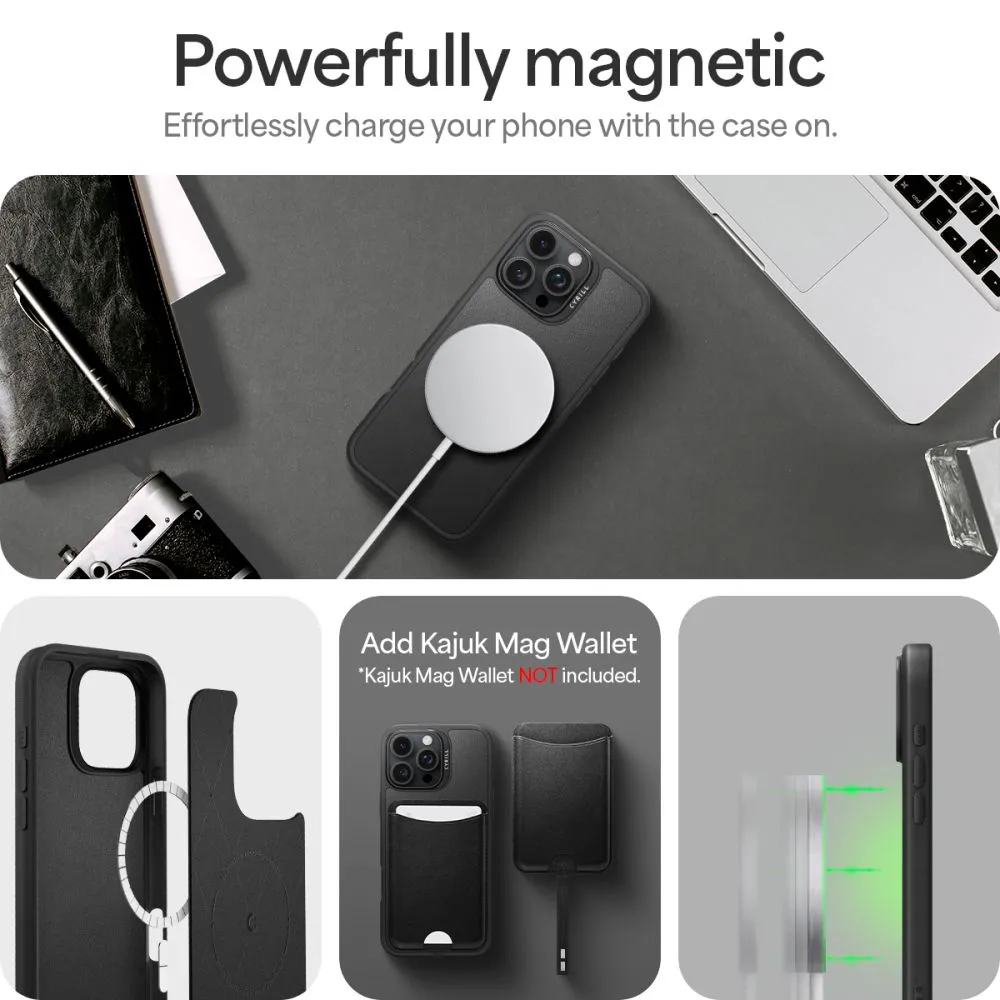 Apple iPhone 16 Pro skal svart SPIGEN CYRILL KAJUK MAG MAGSAFE