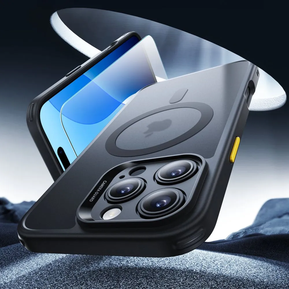 Apple iPhone 16 Pro vāciņš melns ESR CLASSIC PRO SET HALOLOCK MAGSAFE