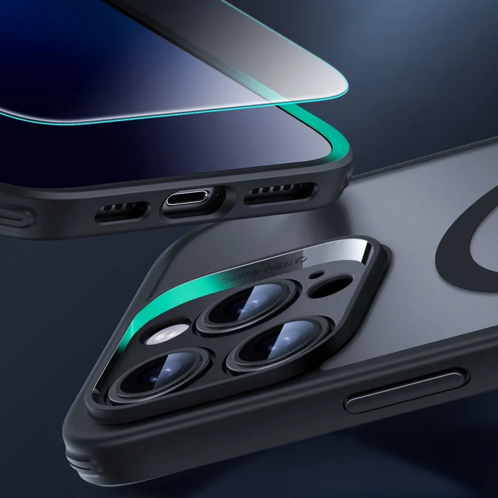 Apple iPhone 16 Pro vāciņš melns ESR CLASSIC PRO SET HALOLOCK MAGSAFE