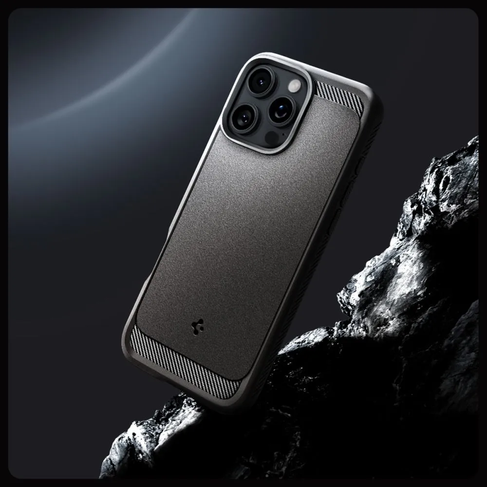 Apple iPhone 16 Pro vāciņš pelēks SPIGEN RUGGED ARMOR MAG MAGSAFE