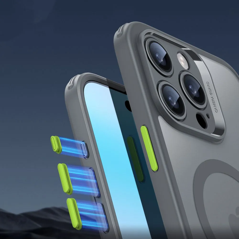 Apple iPhone 16 Pro skal grå ESR CLASSIC PRO SET HALOLOCK MAGSAFE