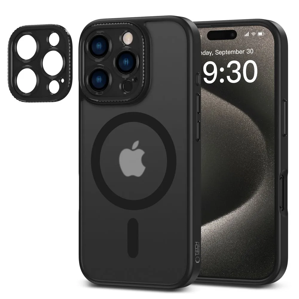 Apple iPhone 16 Pro vāciņš  TECH-PROTECT MAGCAM MAGSAFE