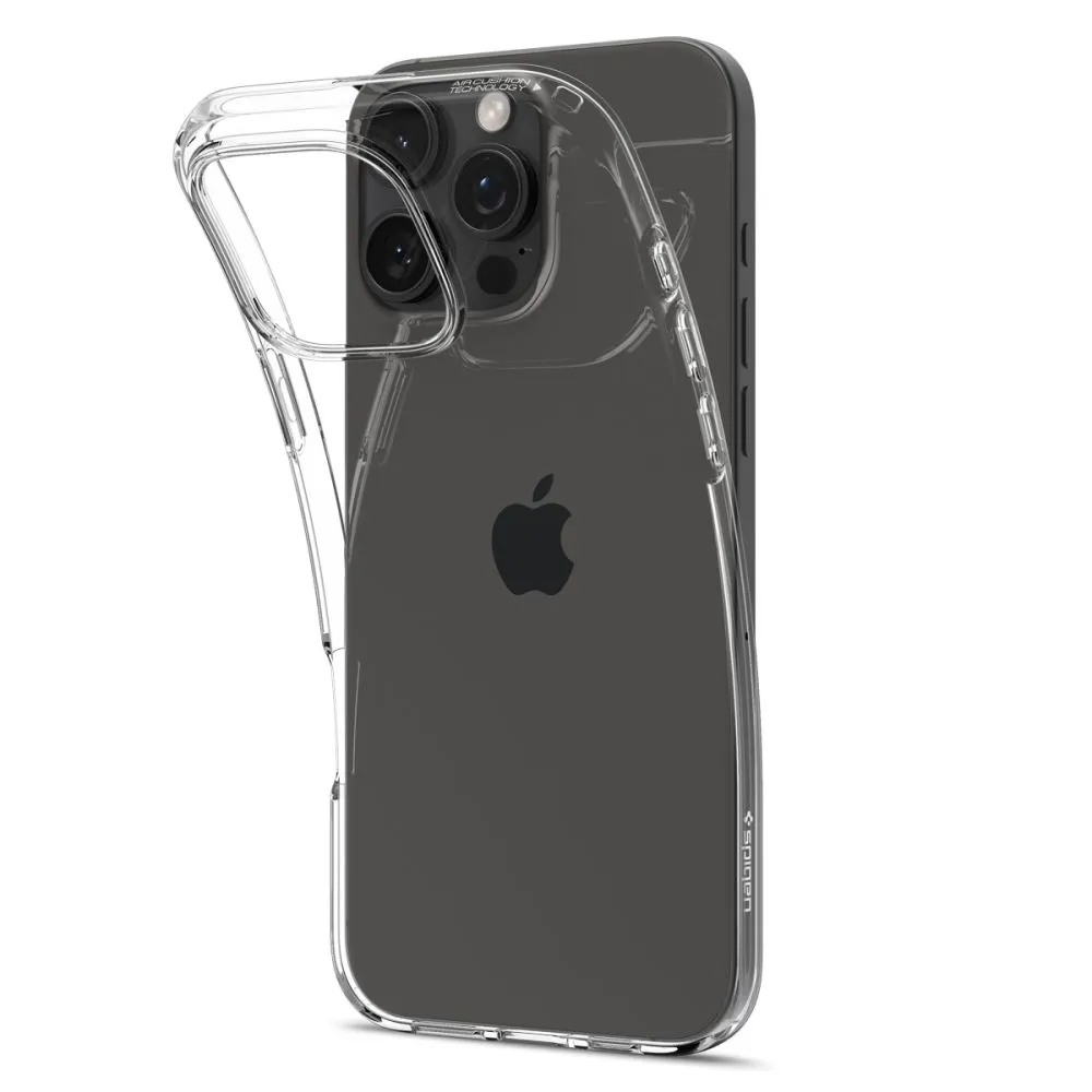 Apple iPhone 16 Pro vāciņš caurspīdīgs SPIGEN LIQUID CRYSTAL
