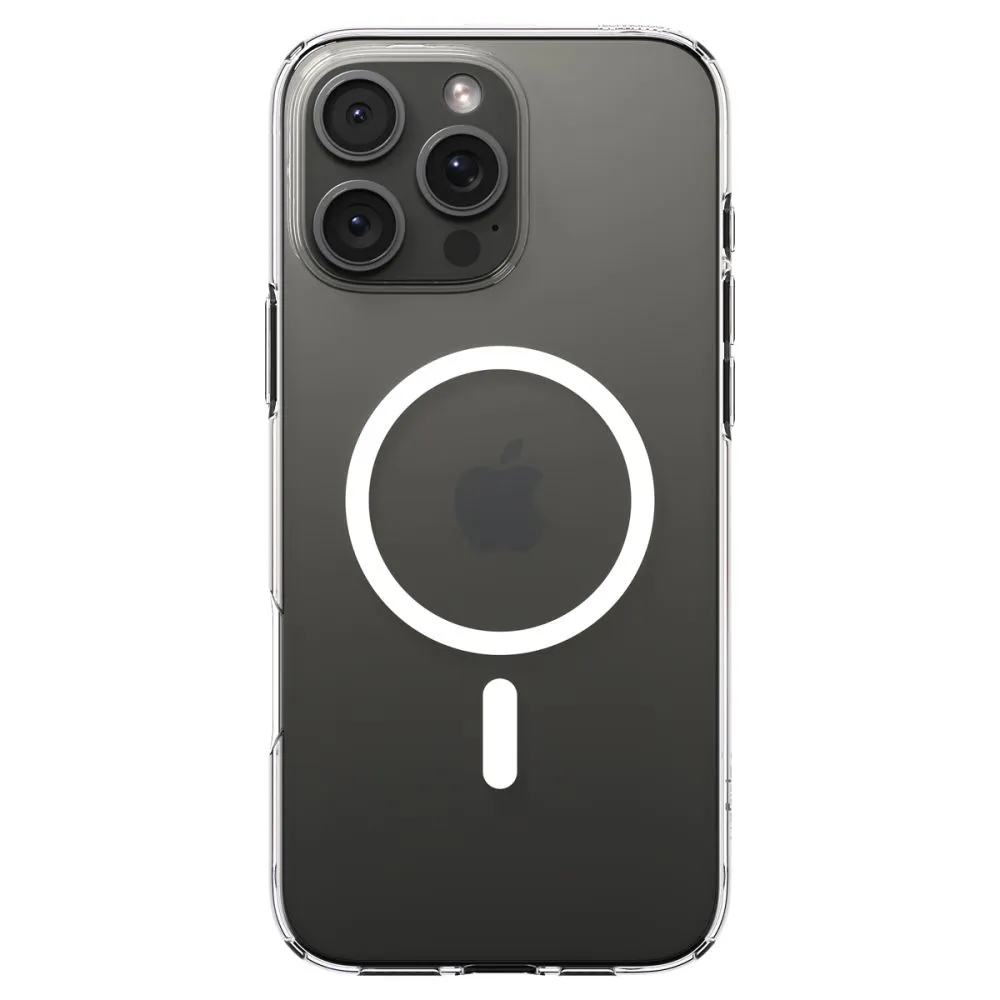 Apple iPhone 16 Pro vāciņš caurspīdīgs SPIGEN LIQUID CRYSTAL MAG MAGSAFE