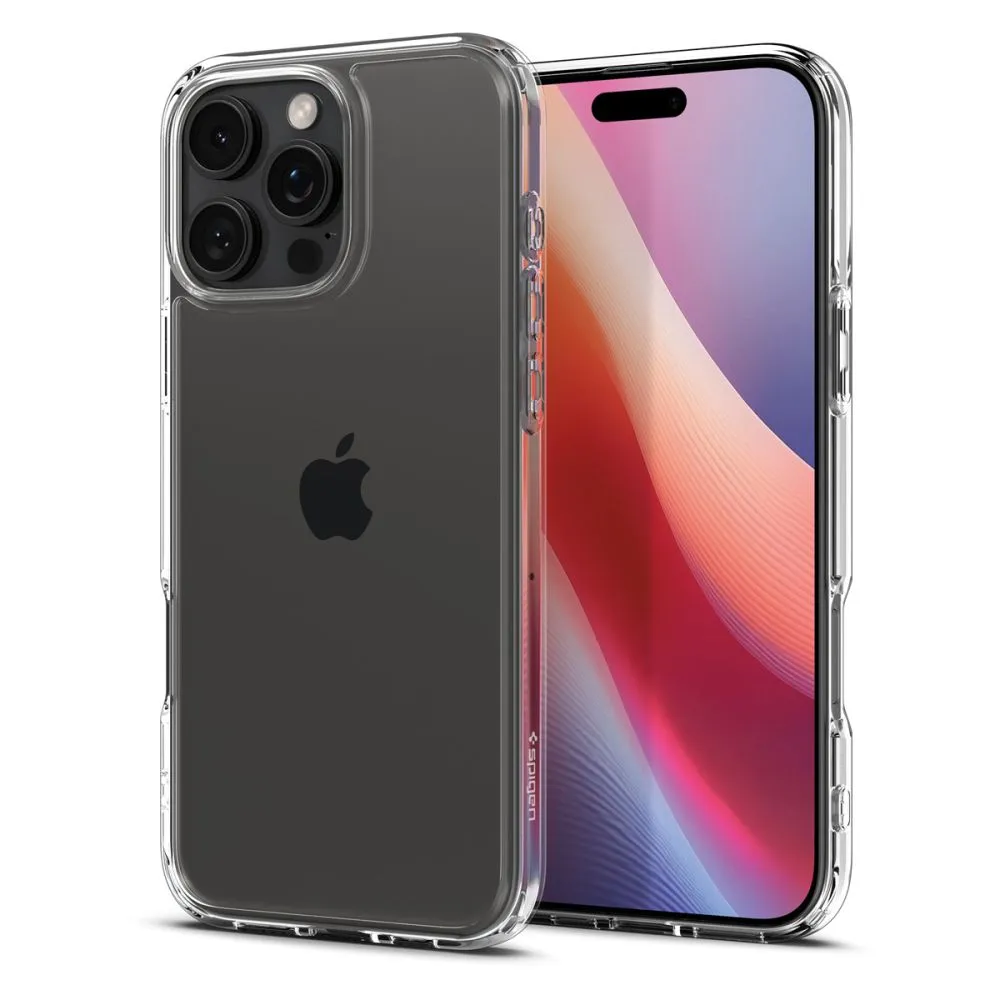 Apple iPhone 16 Pro vāciņš caurspīdīgs SPIGEN ULTRA HYBRID
