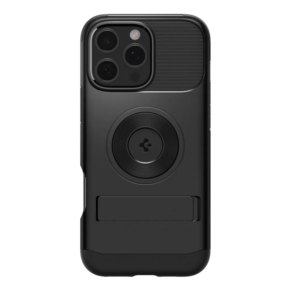 Apple iPhone 16 Pro vāciņš melns SPIGEN SLIM ARMOR MAG MAGSAFE