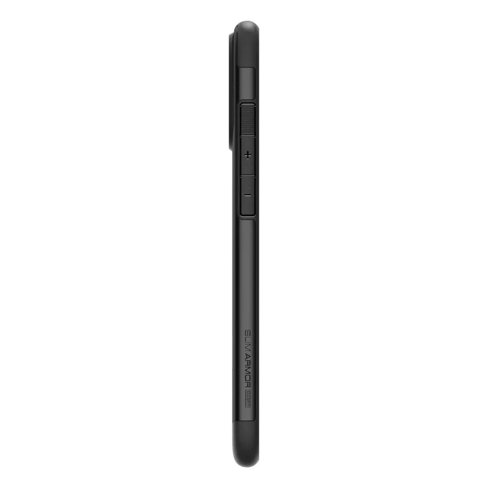 Apple iPhone 16 Pro vāciņš melns SPIGEN SLIM ARMOR MAG MAGSAFE