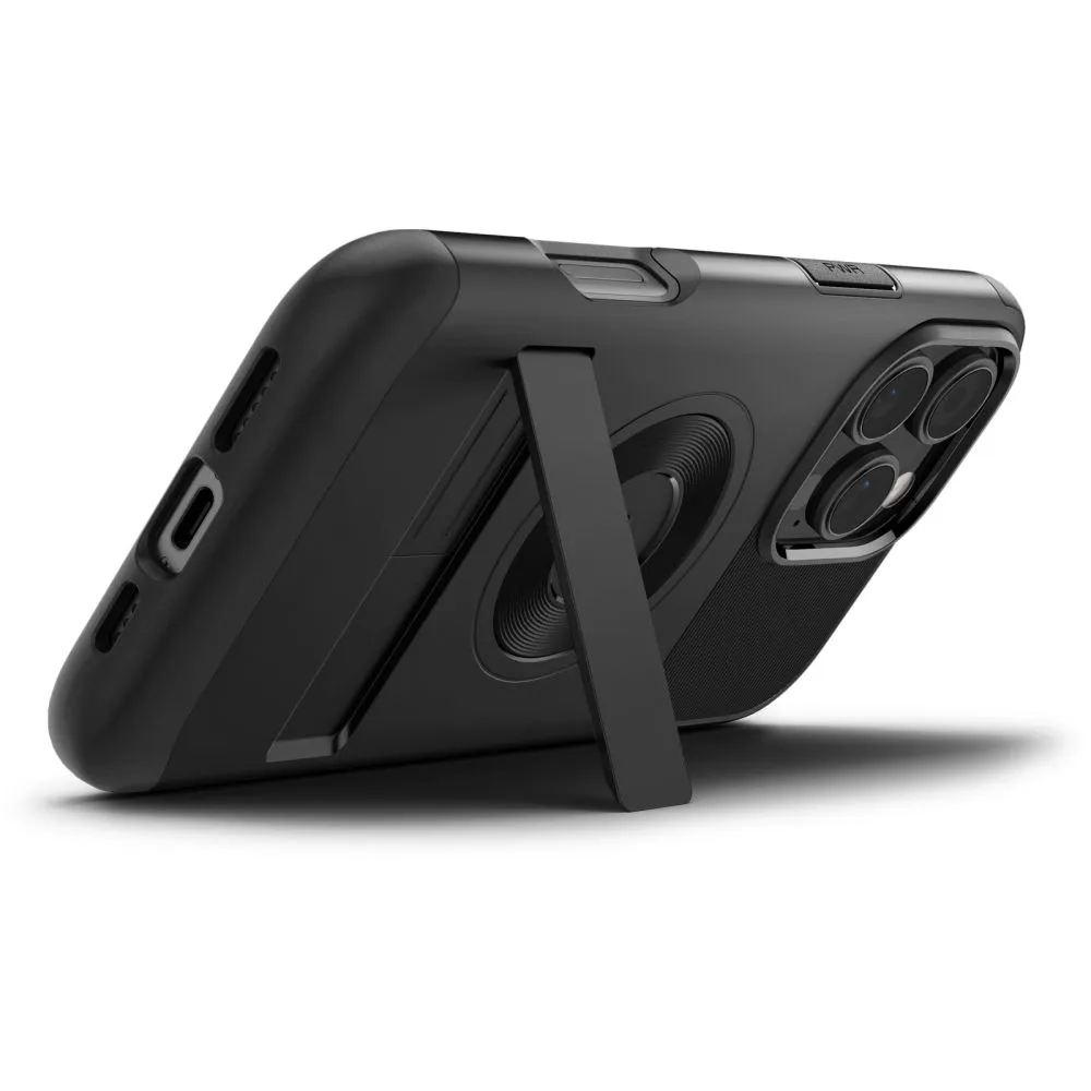 Apple iPhone 16 Pro vāciņš melns SPIGEN SLIM ARMOR MAG MAGSAFE