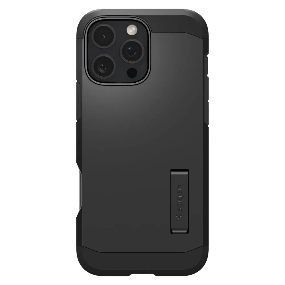 Apple iPhone 16 Pro vāciņš melns SPIGEN TOUGH ARMOR MAG MAGSAFE