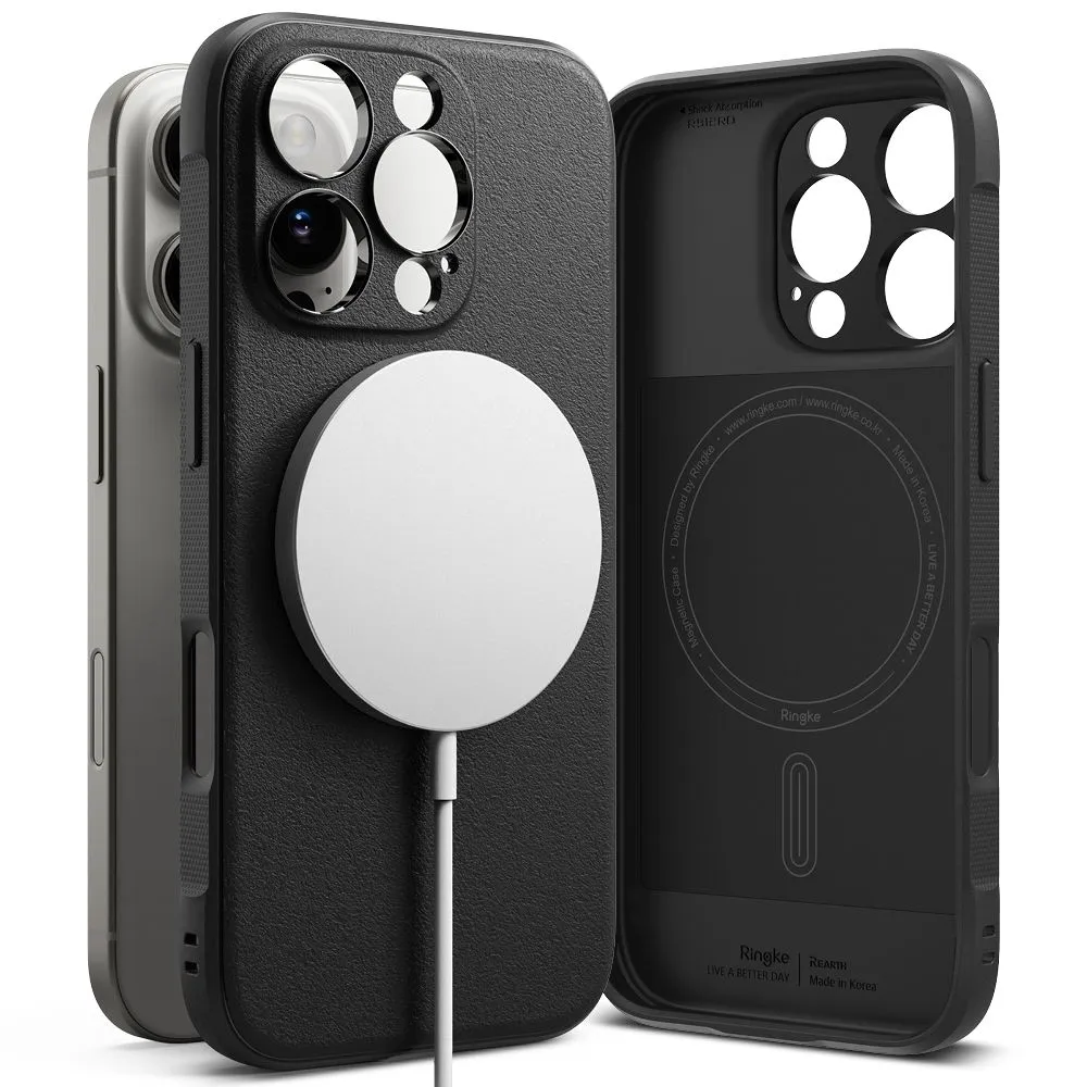 Apple iPhone 16 Pro vāciņš melns RINGKE ONYX MAGNETIC MAGSAFE