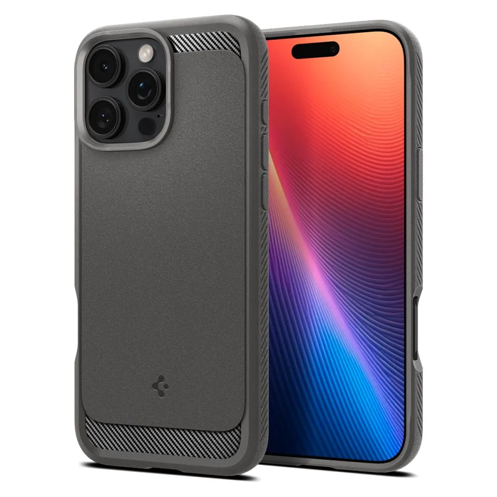 Apple iPhone 16 Pro vāciņš pelēks SPIGEN RUGGED ARMOR MAG MAGSAFE