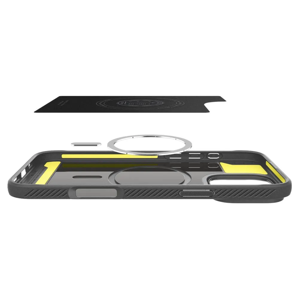 Apple iPhone 16 Pro vāciņš pelēks SPIGEN RUGGED ARMOR MAG MAGSAFE