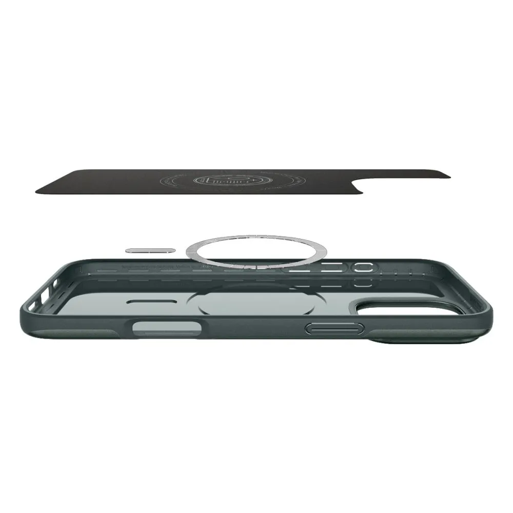Apple iPhone 16 Pro vāciņš zaļš SPIGEN THIN FIT MAG MAGSAFE