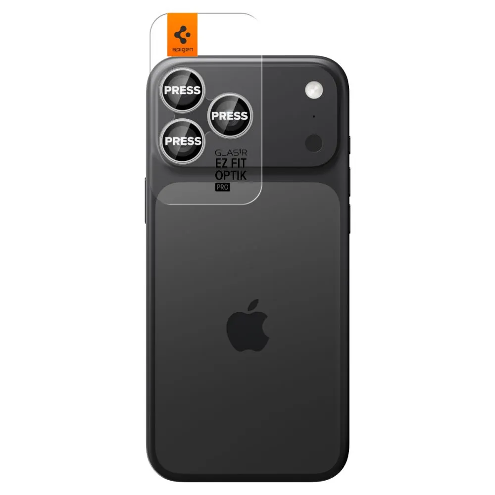 Apple iPhone 16 Pro panssarilasi  SPIGEN OPTIK PRO GLAS.TR ”EZ FIT” CAMERA PROTECTOR 2-PACK
