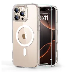 iPhone iPhone 16 Pro vāciņš ESR CLASSIC HYBRID HALOLOCK MAGSAFE & TEMPERED GLASS Apple iPhone 16 Pro