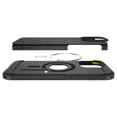 Apple iPhone 16 Pro skal svart SPIGEN TOUGH ARMOR MAG MAGSAFE