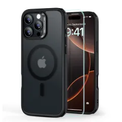 iPhone iPhone 16 Pro vāciņš ESR CLASSIC HYBRID HALOLOCK MAGSAFE & TEMPERED GLASS Apple iPhone 16 Pro