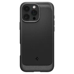 Apple iPhone 16 Pro skal svart SPIGEN RUGGED ARMOR MAG MAGSAFE