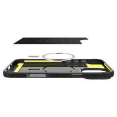 Apple iPhone 16 Pro skal svart SPIGEN RUGGED ARMOR MAG MAGSAFE