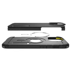 Apple iPhone 16 Pro skal svart SPIGEN TOUGH ARMOR ”T” MAG MAGSAFE