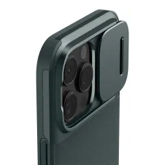 Apple iPhone 16 Pro skal grön SPIGEN OPTIK ARMOR MAG MAGSAFE