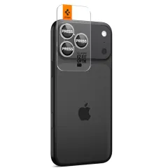 Apple iPhone 16 Pro panssarilasi  SPIGEN OPTIK PRO GLAS.TR ”EZ FIT” CAMERA PROTECTOR 2-PACK