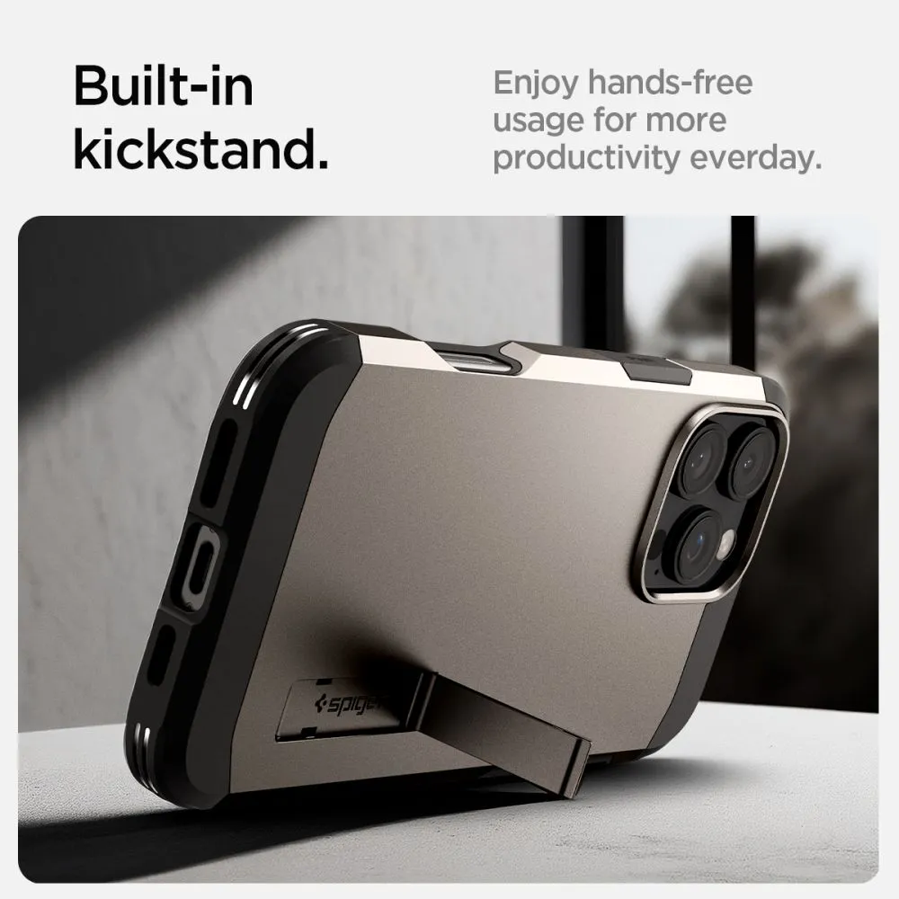 Apple iPhone 16 Pro Max vāciņš  SPIGEN TOUGH ARMOR MAG MAGSAFE