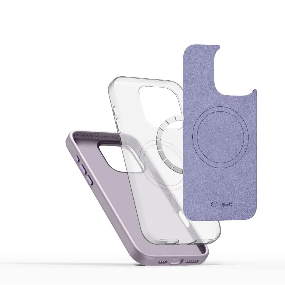 Apple iPhone 16 Pro Max чехол  TECH-PROTECT SILICONE PURE MAGSAFE
