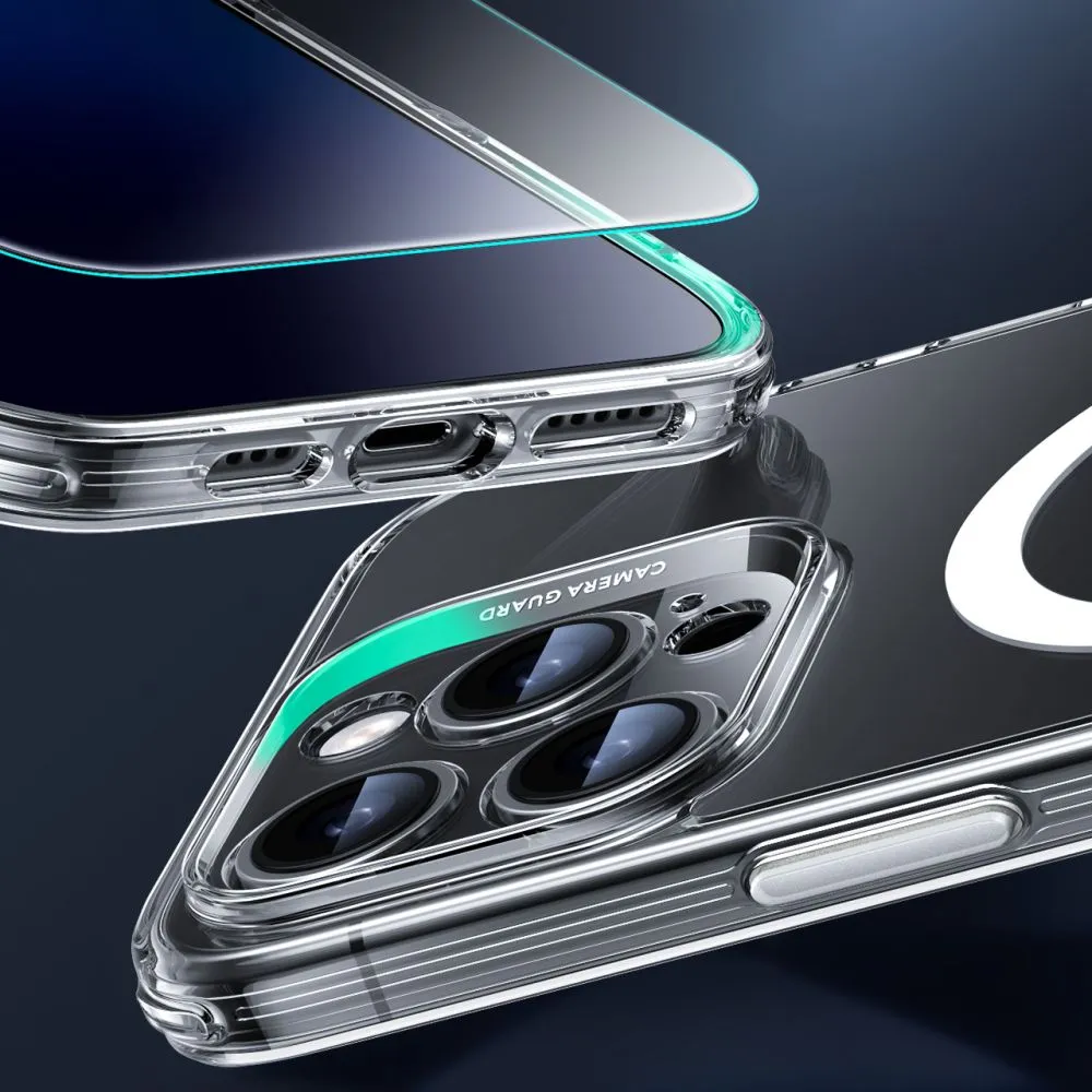 Apple iPhone 16 Pro Max чехол прозрачный ESR CLASSIC PRO SET HALOLOCK MAGSAFE