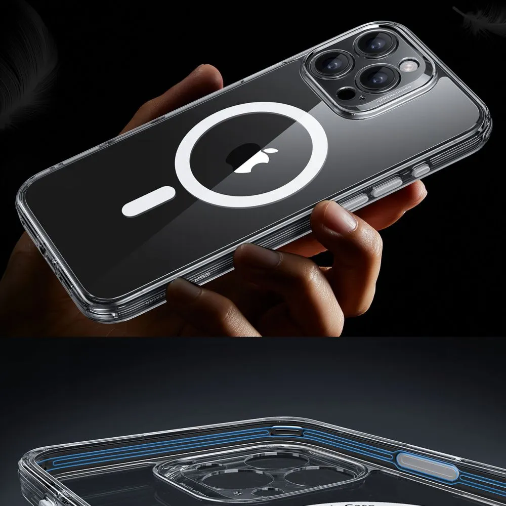 Apple iPhone 16 Pro Max чехол прозрачный ESR CLASSIC PRO SET HALOLOCK MAGSAFE