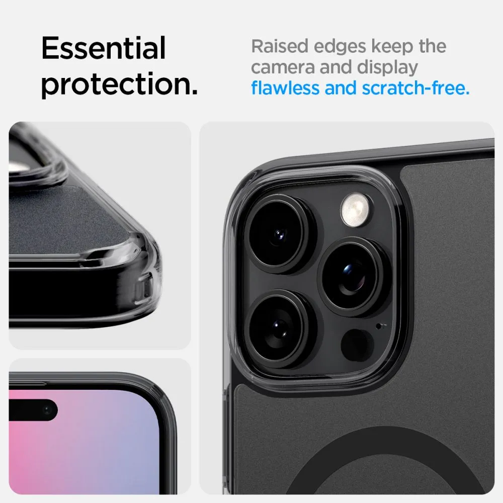 Apple iPhone 16 Pro Max vāciņš melns SPIGEN ULTRA HYBRID ”T” MAG MAGSAFE