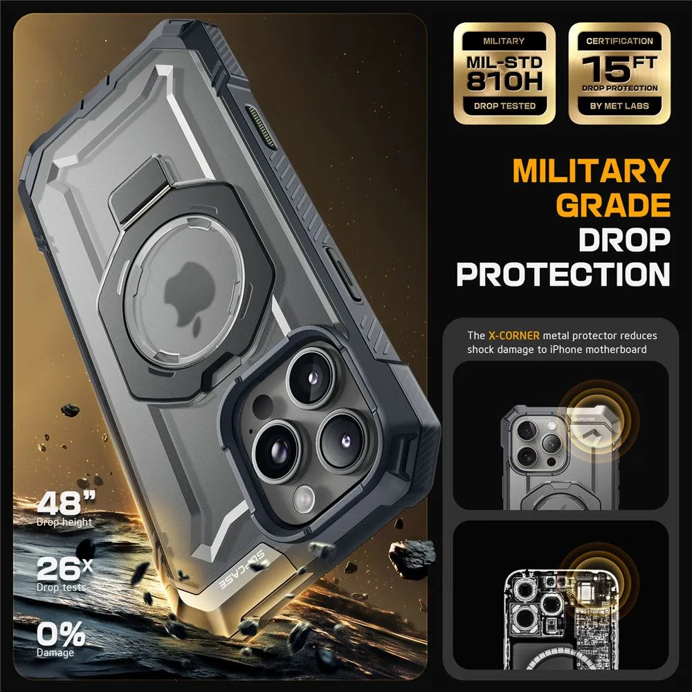 Apple iPhone 16 Pro Max чехол серый SUPCASE UB GRIP MAG MAGSAFE