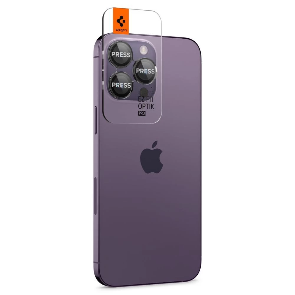 Apple iPhone 16 Pro Max aizsargstikls  SPIGEN OPTIK.TR EZ FIT CAMERA PROTECTOR (2-pack)