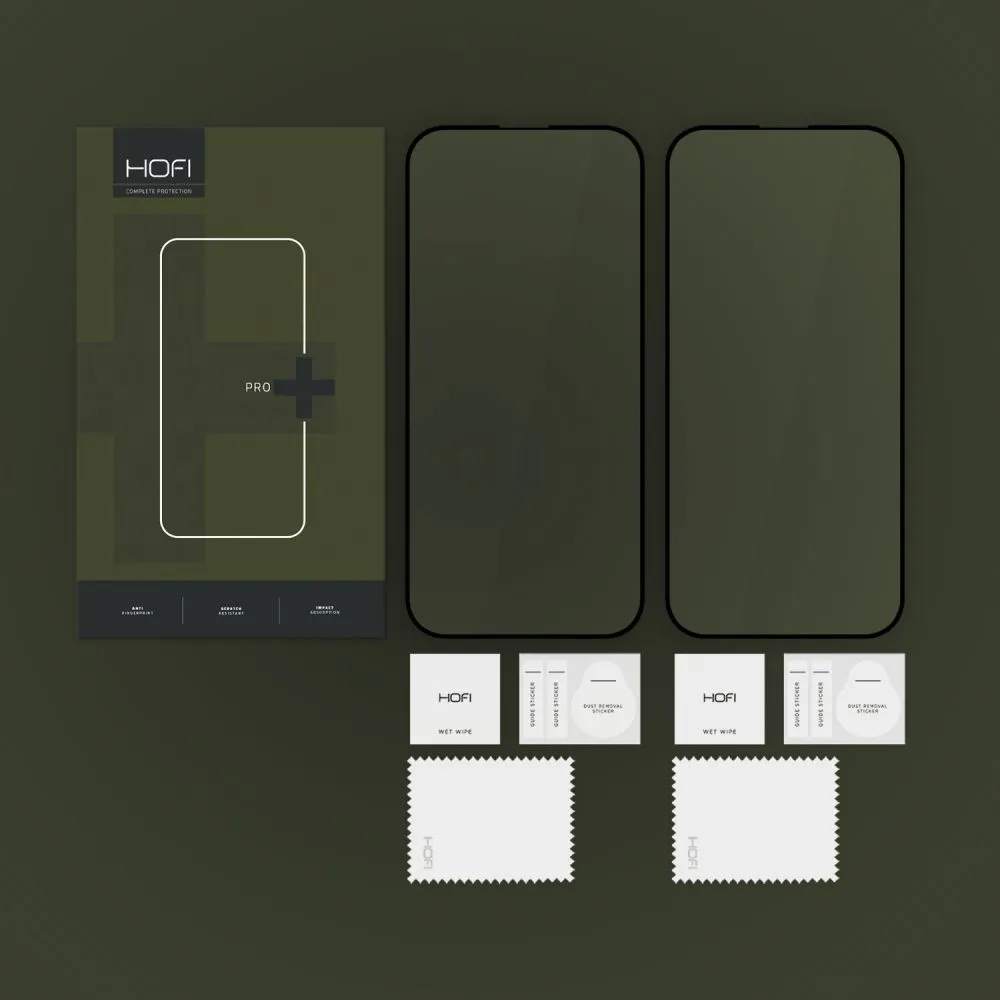 Apple iPhone 16 Pro Max aizsargstikls  HOFI GLASS PRO+ 2-PACK