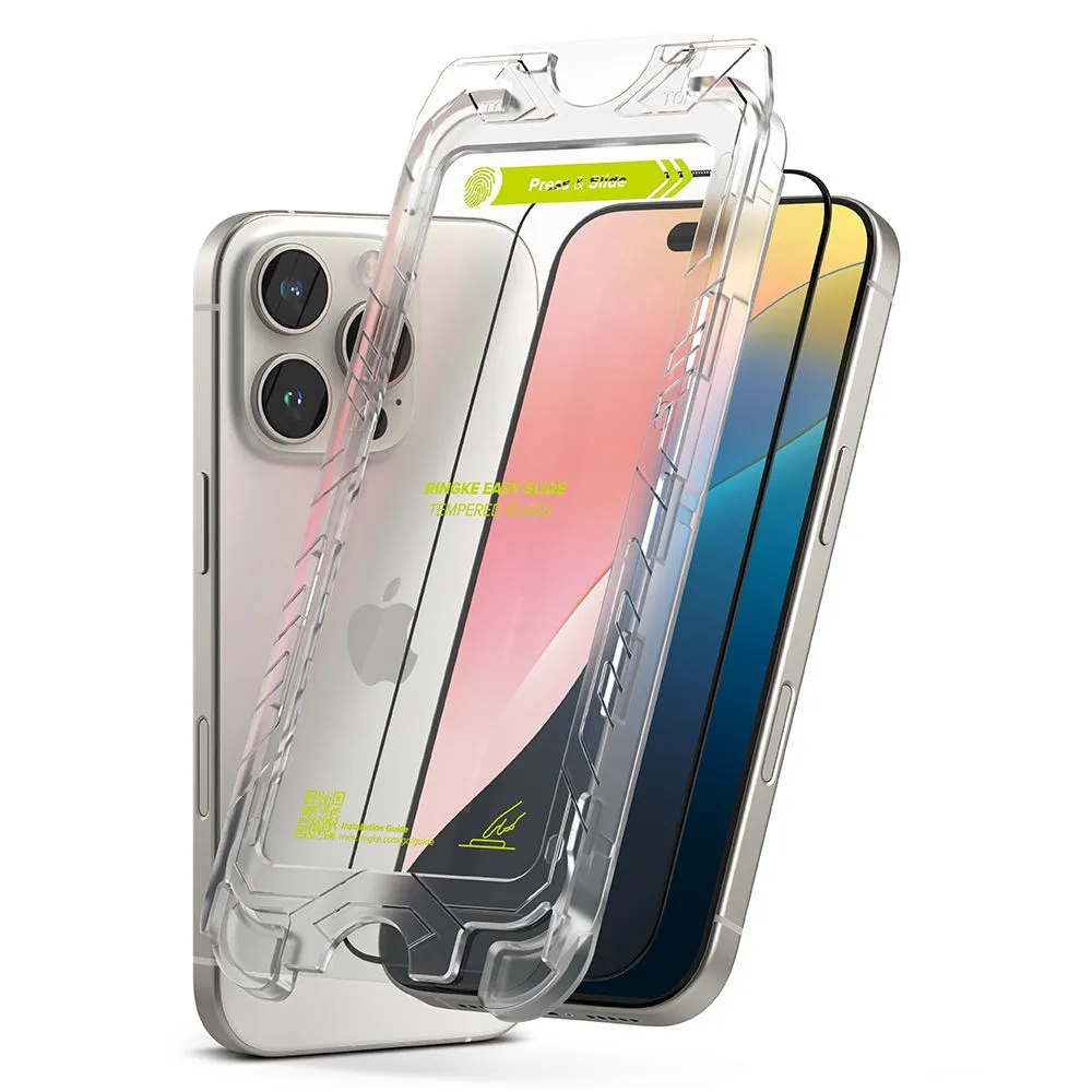 Apple iPhone 16 Pro Max aizsargstikls  RINGKE EASY SLIDE 2-PACK