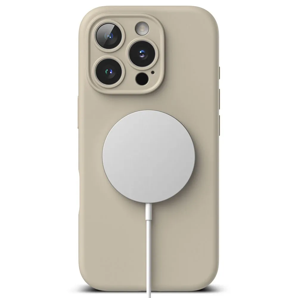 Apple iPhone 16 Pro Max dėklas  RINGKE SILICONE MAGNETIC MAGSAFE