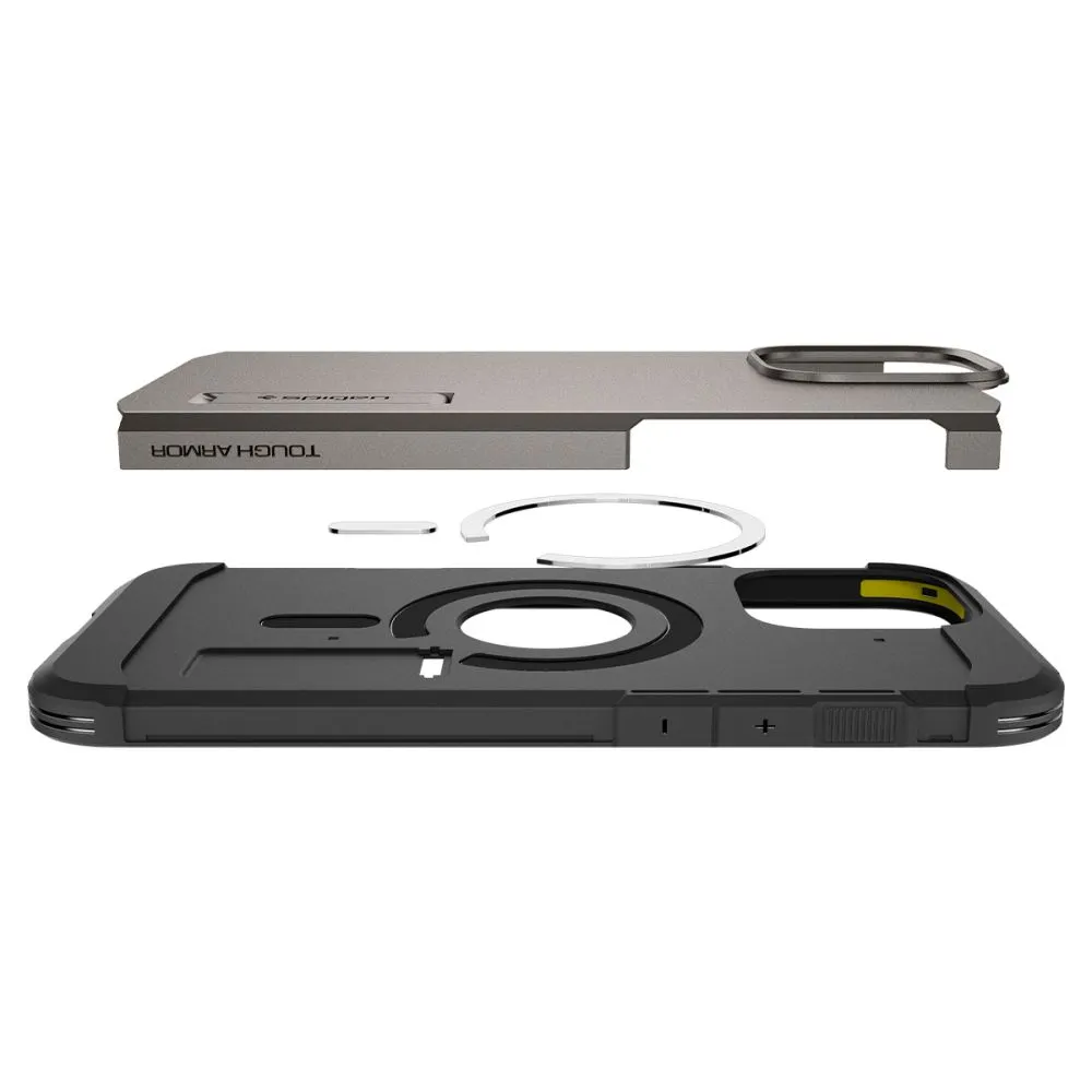 Apple iPhone 16 Pro Max vāciņš  SPIGEN TOUGH ARMOR MAG MAGSAFE