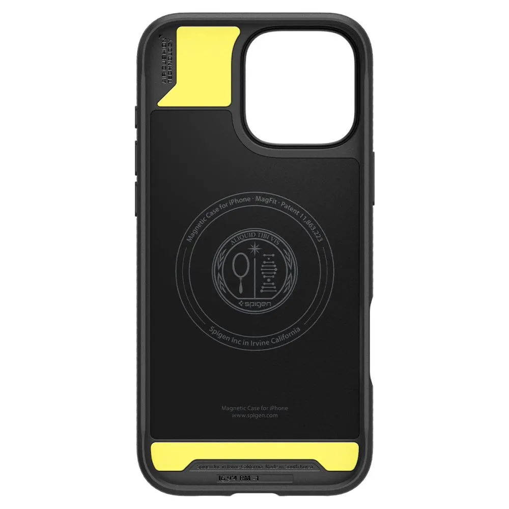 Apple iPhone 16 Pro Max чехол черный SPIGEN RUGGED ARMOR MAG MAGSAFE