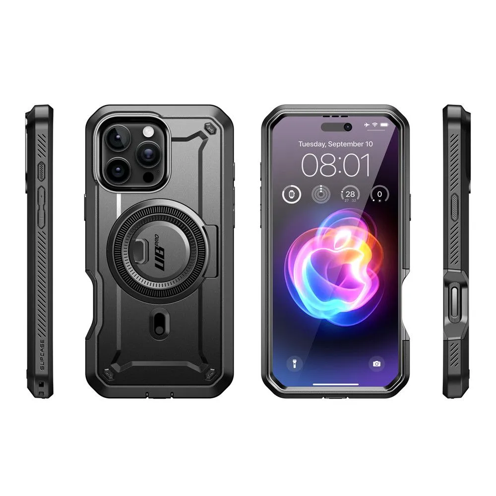 Apple iPhone 16 Pro Max dėklas Juoda SUPCASE UB PRO MAG MAGSAFE